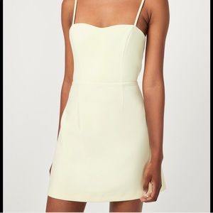 💛FRENCH CONNECTION WHISPER LIGHT TIE BACK DRESS